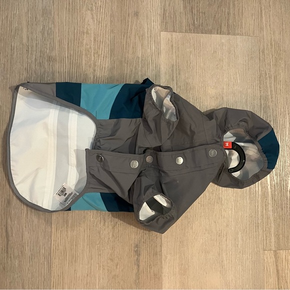 Reddy Dog NWT puddle jumper jacket Windbreaker Backpack Combo Medium blue M - Picture 7 of 10